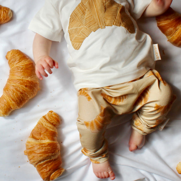 butter CROISSANT toss leggings