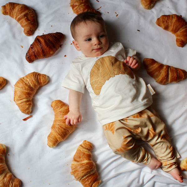 butter CROISSANT toss leggings