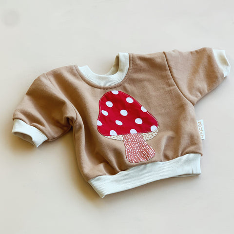 MUSHROOM baby sweater