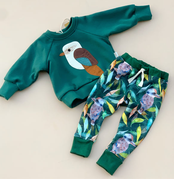 green KOOKABURRA bigger size leggings