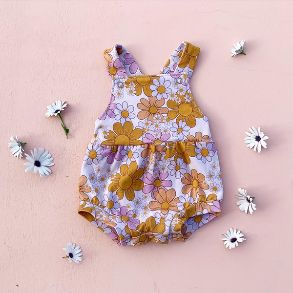 RETRO DAISY bubble romper