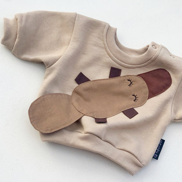 baby PLATYPUS sweater