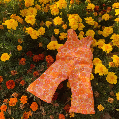 Twiggy bells overalls