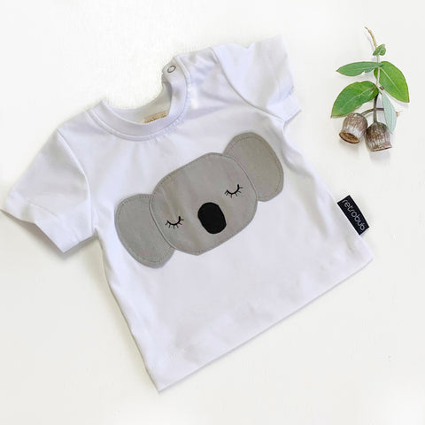 KOALA baby tee white