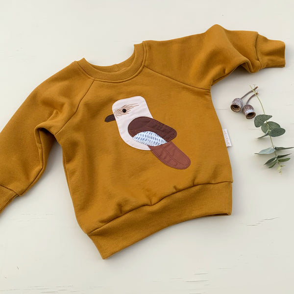 KOOKABURRA sweater mustard